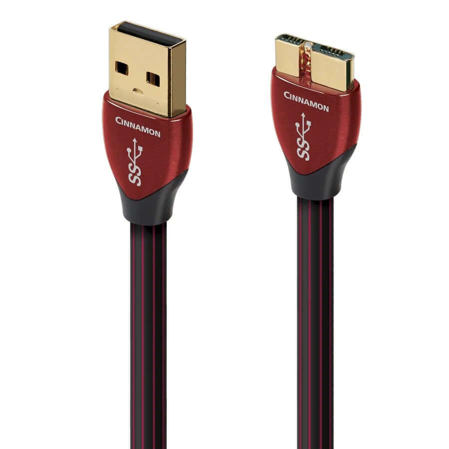 สาย USB AUDIOQUEST : USB-CINNAMON (A TO MICRO) (USB 3.0) (0.75M)